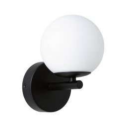 Paulmann Gove LED wall lamp IP44, black/white, warm white