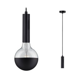 Paulmann Neordic Kine pendant light, black