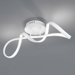 Reality Leuchten Perugia LED ceiling light, switch dimmer, white