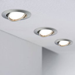 Paulmann Base LED downlight 3-level-dim iron