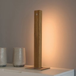 HerzBlut Leonora LED table lamp oiled oak
