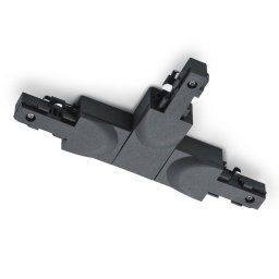 Trio Lighting T-connector DUOline, protective earth right, black