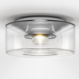 Serien Lighting serien.lighting Curling M ceiling 2,700K clear glass