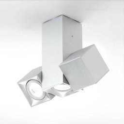 Milan Iluminación Milan Dau Spot ceiling light three-bulb aluminium