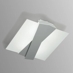 Linea Light Modern ceiling light ZIG ZAG, aluminium