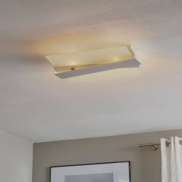 Linea Light Modern ceiling light ZIG ZAG, white