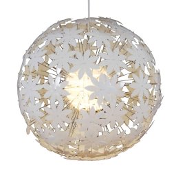 Näve YOUNG LIVING white spherical pendant light