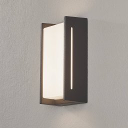 Trio Lighting Indus LED outdoor wall light, anthracite