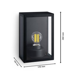 Philips outdoor wall light Alzor