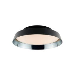 Carpyen Boop! LED ceiling light Ø54cm black/blue-grey