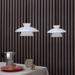 Dyberg Larsen Valby glass pendant light, Ø 20cm