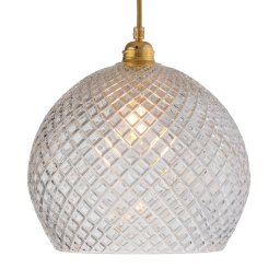 EBB & FLOW Rowan hanging lamp, gold Ø 28 cm