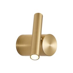 Viokef Planet LED wall light, gold