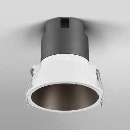 LEDVANCE Twist spotlight Ø9.3cm 830 white/black