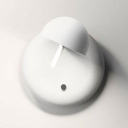 Vibia Pin 1675 LED wall light, 11 cm, white