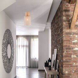 Envostar Asolita ceiling light fabric shade beige