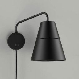 GRUPA Ili Ili wall light with plug cable black