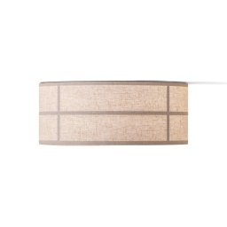 Audo Copenhagen Audo ceiling light Hashira, natural colour, linen, Ø 50 cm