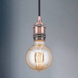ORION Jailhouse socket hanging light copper