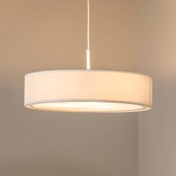 Nowodvorski Lighting Mist pendant light, white, Ø 56 cm