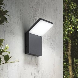 Ideallux Ideal Lux LED outdoor wall light Style anthracite, aluminium, 4,000 K