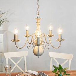 Searchlight Greythorne chandelier - 5-light