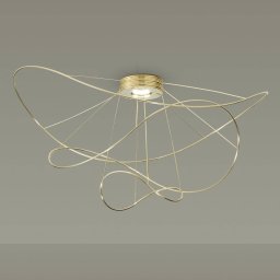 Axo Light Axolight Hoops 3 LED ceiling light, gold