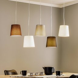 Lucande Thamila pendant light, multicolour, iron