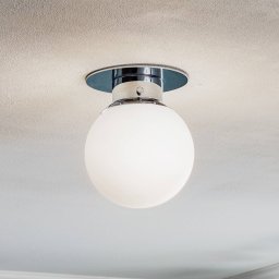 Decor Walther GLOBE classic spherical ceiling light, chrome