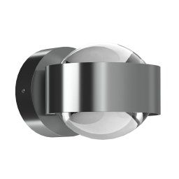 Top Light Puk Mini Wall, G9, clear lenses, matt chrome