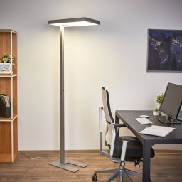 Arcchio Office LED floor lamp Nora with motion detector