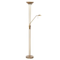 HighLight Variable LED uplighter Lunaria with reading lamp