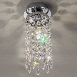 KOLARZ Charleston - crystal ceiling lamp, 24 cm