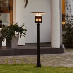Konstsmide Freja lamp post, black