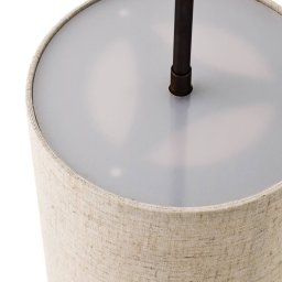 Audo Copenhagen Audo Hashira pendant light made of linen, Ø18cm, Natur