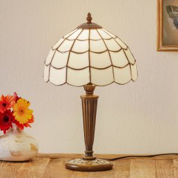 Clayre&Eef Wiebke table lamp in the Tiffany style