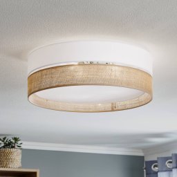 TK Lighting Linobianco ceiling light, Ø 45 cm