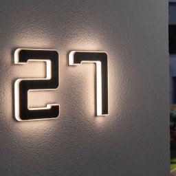Paulmann LED solar house number 8