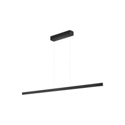 Knapstein Linda-132 LED pendant light, black, CCT, gesture control
