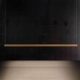 OLEV Lanacotta LED hanging light oak, 2,700K