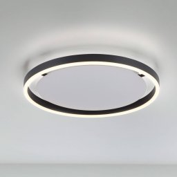 JUST LIGHT. GmbH LED ceiling light Ritus, Ø 39.3cm, anthracite