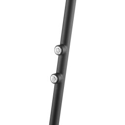 Brilliant LED floor lamp Glow-Sphere, height 146 cm, black, metal