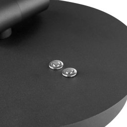 Brilliant LED table lamp Glow-Sphere, height 61 cm, black, metal