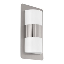 EGLO Cistierna outdoor wall lamp in stainless steel