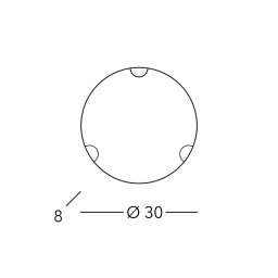 austrolux KOLARZ Nonna ceiling light, Ø 30 cm, green scattered flower, glass