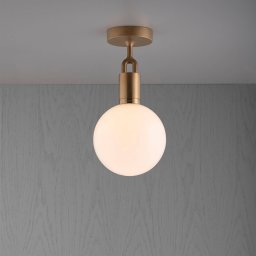 Buster + Punch Forked brass/glass opal Ø 20cm