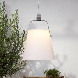 STAR TRADING Solia LED solar hanging light, Ø 28 cm