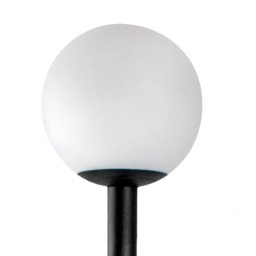 FARO BARCELONA LED pedestal light Cuca, black, stainless steel, IP65, height 50 cm