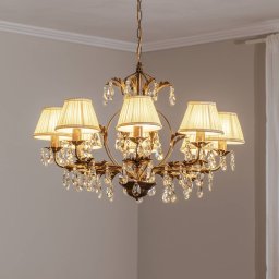 ONLI Chandelier Karen 8-bulb bronze