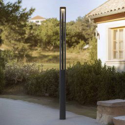 Lucande LED outdoor light Pirron, 230 cm, anthracite, IP65